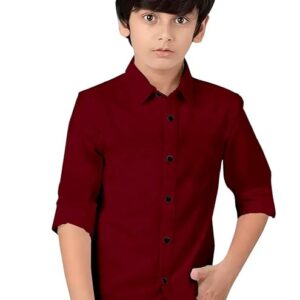 Collared Neck Short Sleeve Shirt for Boys | Casual,Trendy,Half Sleeve