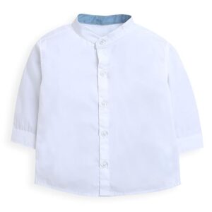 ZIP ZAP ZOOP Cotton Full Sleeve Collar Neck Shirt