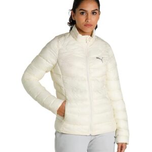 Puma Nylon Women's Solid Standard Length A-Line Coat
