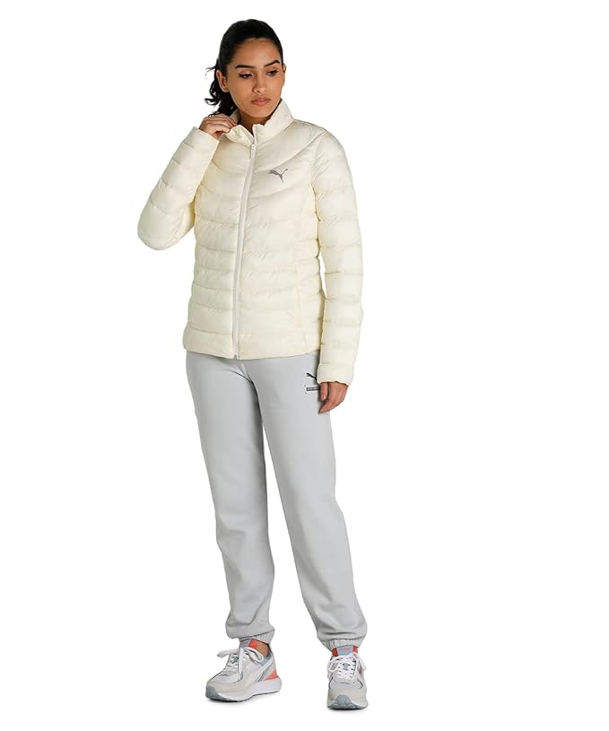 Puma Nylon Women's Solid Standard Length A-Line Coat - Image 2