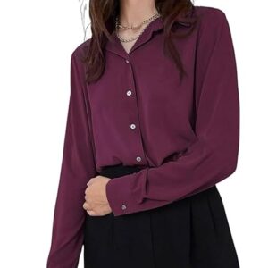 GRECIILOOKS Women Long Sleeve Shirt for Women | Women Shirt | Long Shirt for Women