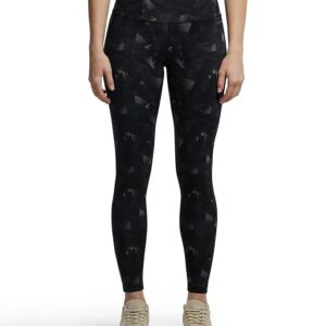 Jockey MW68 Women's Microfiber Elastane Stretch Performance 7/8th Leggings with Back Waistband Pocket and Stay Dry Technology