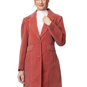 YHA Winter Wear Solid Full Sleeves Long Coats for Women