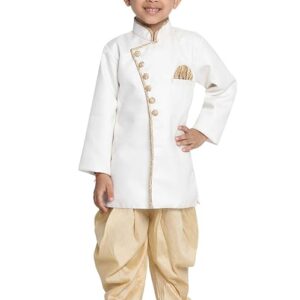 JBN Creation Boys Cotton Blend Angrakha Style