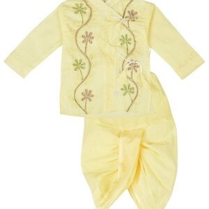 DIAMO Boys' Cotton Dhoti and Kurta Set
