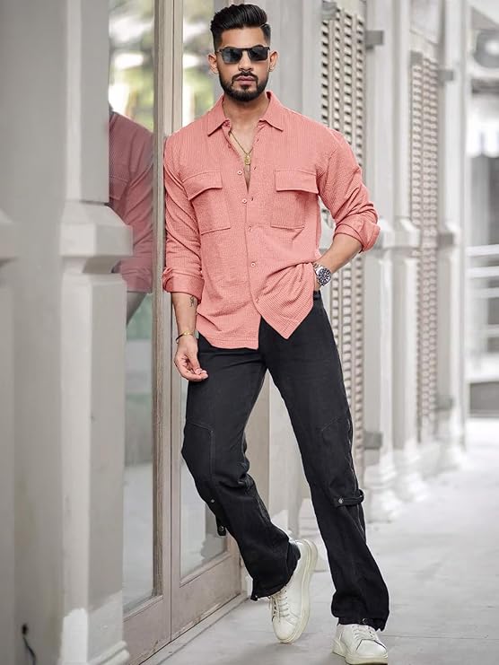 Noble Monk Men Full Sleeve Shirt - Image 3