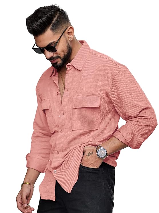 Noble Monk Men Full Sleeve Shirt