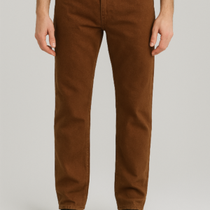 DENNISON Men Comfort Fit Stretchable Brown Jeans