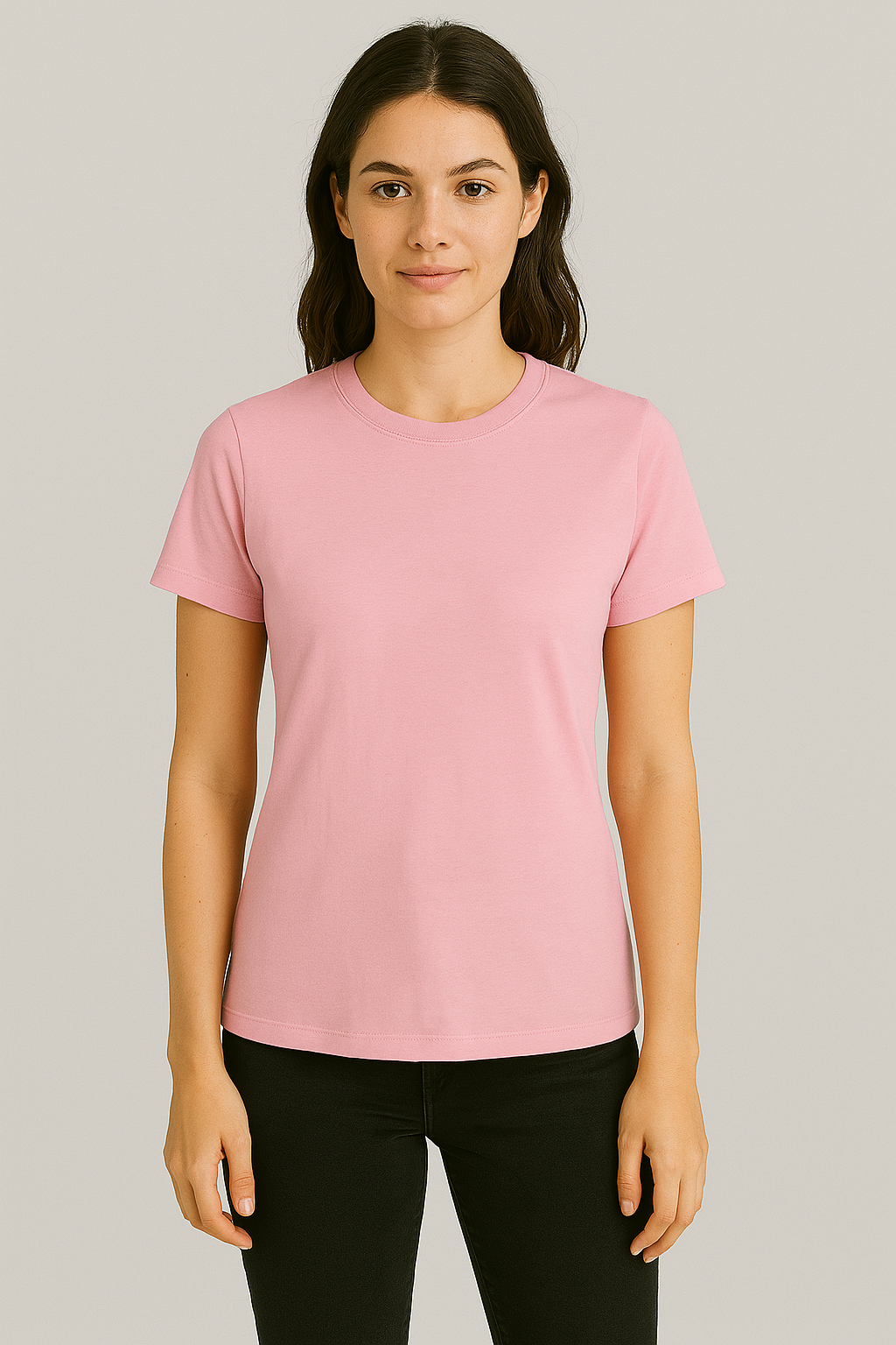 CULT The Essential Active Round Neck Short Sleeves T-shirt Pink