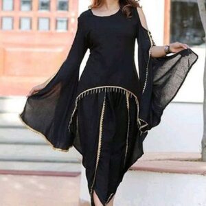 Indo Era Ethnic Motifs Embroidered Regular Kurta with Salwar & Dupatta